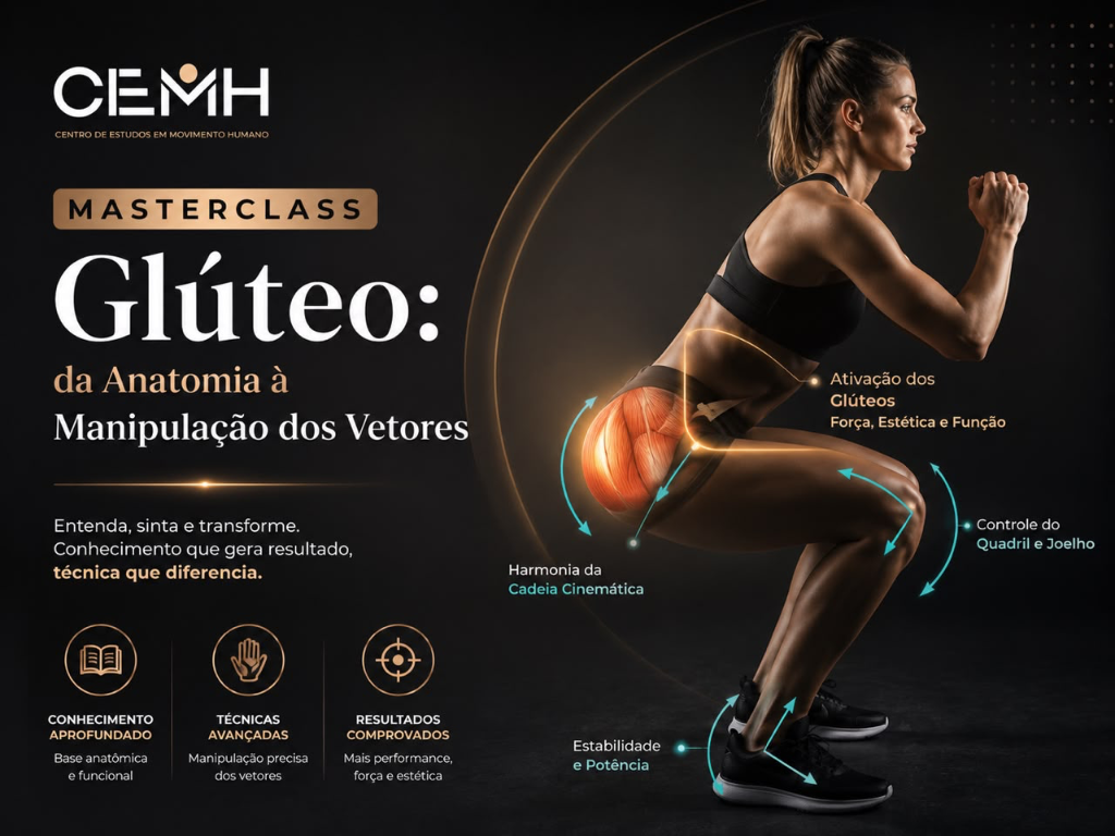 Capa Masterclass Glúteo Vetores